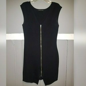 Zipper Cocktail Dress